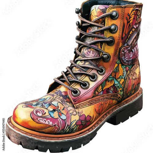 boots clip art, clip art concept