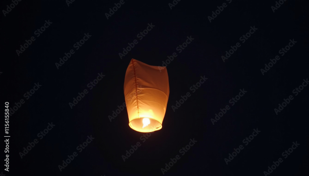 Graceful glowing lantern at night with a blurred background. Graceful glowing lantern at night with a blurred background.