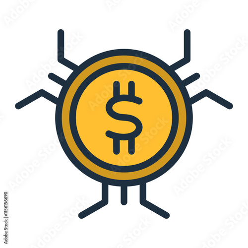 Cryptocurrency Support Icon