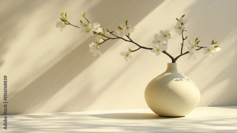 Calm Room with Soft Lighting and Minimalist Design Calm Room with Soft Lighting and Minimalist Design