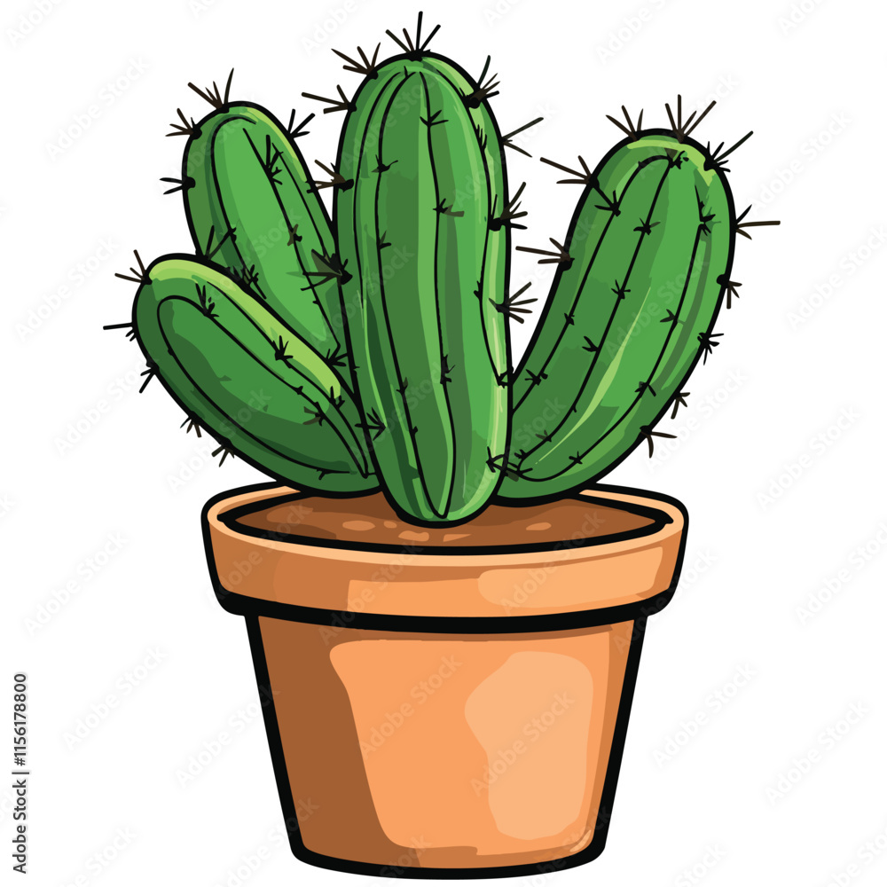 Cactus clip art, clip art concept Cactus clip art, clip art concept