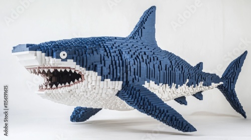 shark made withs generative ai photo