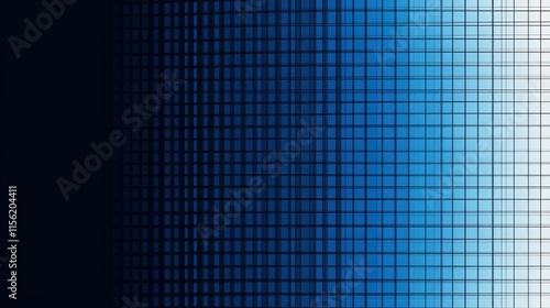 Wallpaper Mural Abstract Flat Gradient Blue Background with Geometric Texture of Light and Dark Blue Squares, Creating a Modern and Stylish Design, Perfect for Contemporary and Digital Artworks Torontodigital.ca