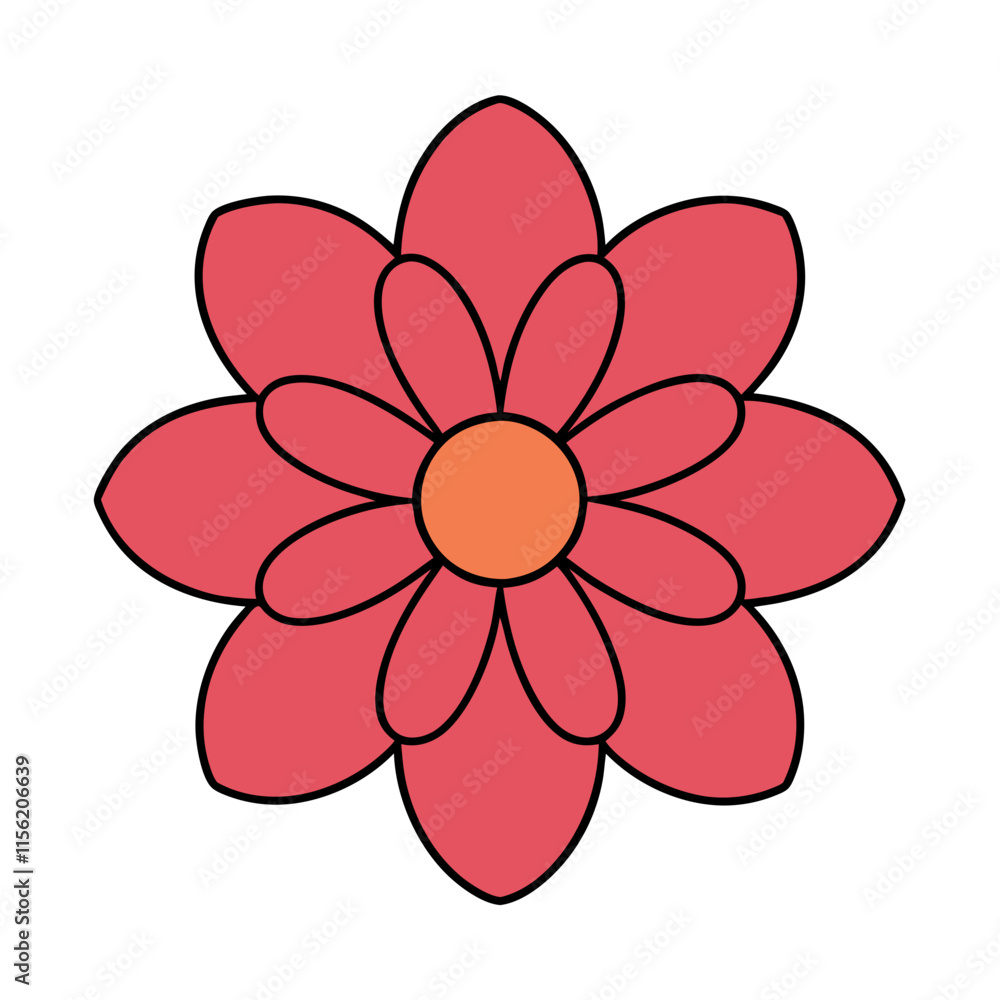 Flower Pattern Design on White Background Elegant and Versatile Floral Graphics Flower Pattern Design on White Background Elegant and Versatile Floral Graphics