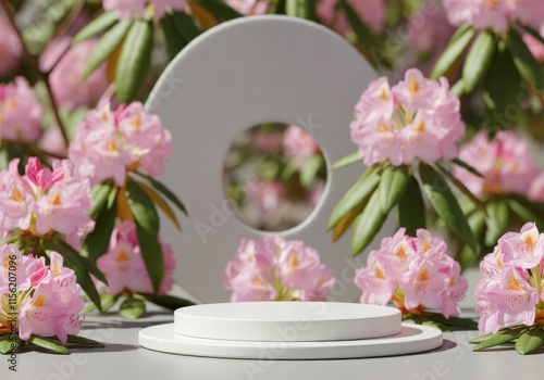 Nepal Theme Product Podium, Product Platform in Nepali Style
