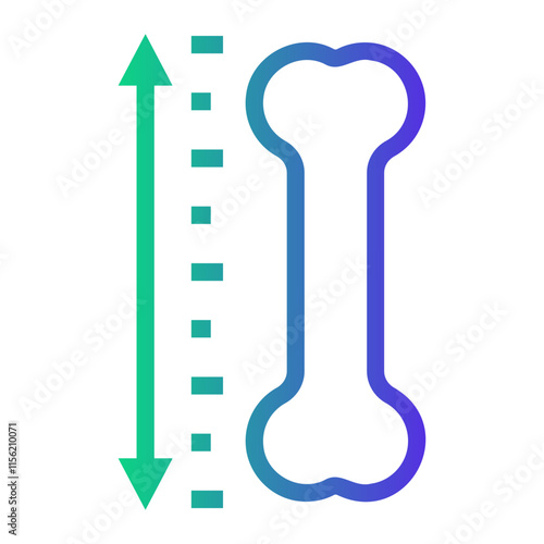 anthropology Line Gradient Icon