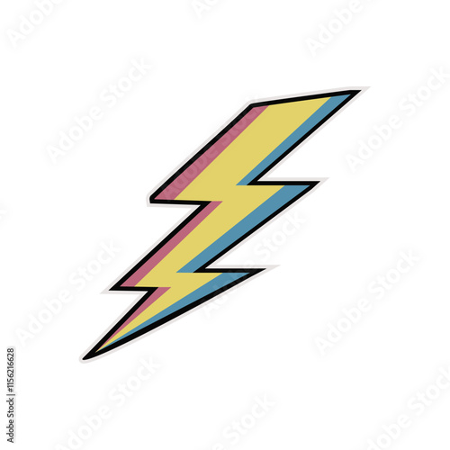 Free Download Retro Psychedelic Sticker - GFXLoad