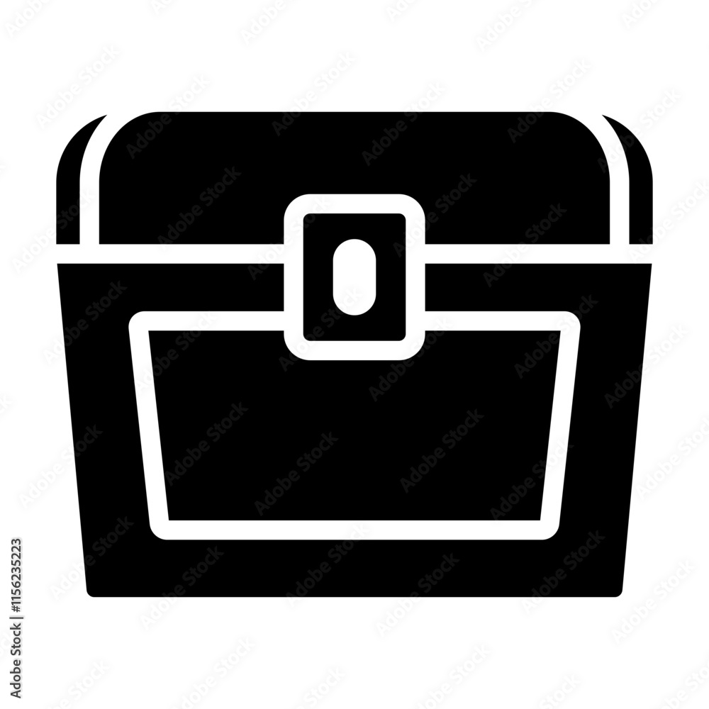 Obraz premium treasure chest icon