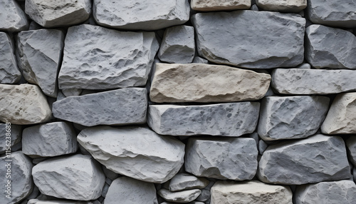 Abstract stone background. The texture of the stone wall. Close-up. Light gray rock backdrop.