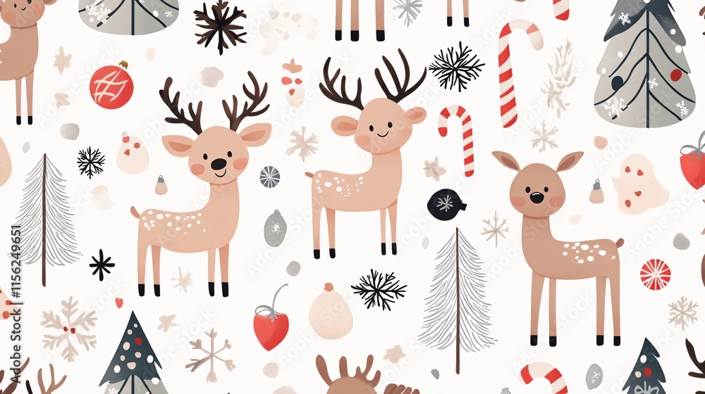 Fototapeta premium Reindeer joy