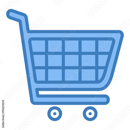 Shopping Cart Icon Element For Design