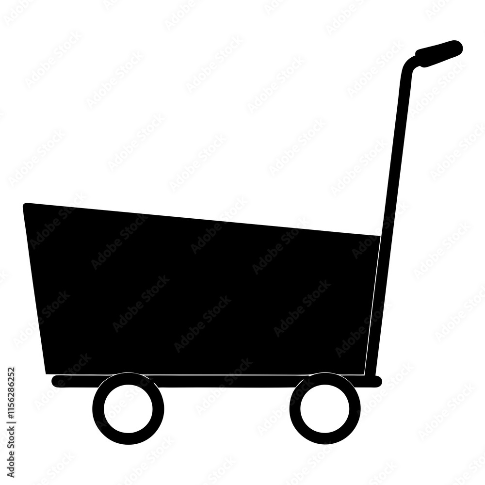 shopping cart isolated on white shopping cart isolated on white