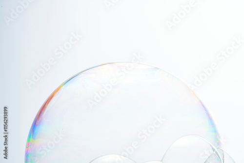光をまとうシャボン玉 - 幻想的な輝き_023
