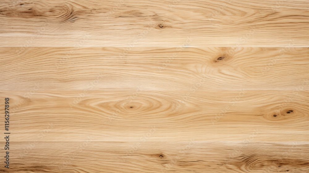 Fototapeta premium Light Beige Oak Wood Background with Soft Grain Pattern Suitable for Interior Design and Nature Inspired Projects