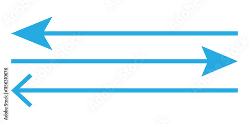 Free Download Set of long straight vector arrows - GFXLoad