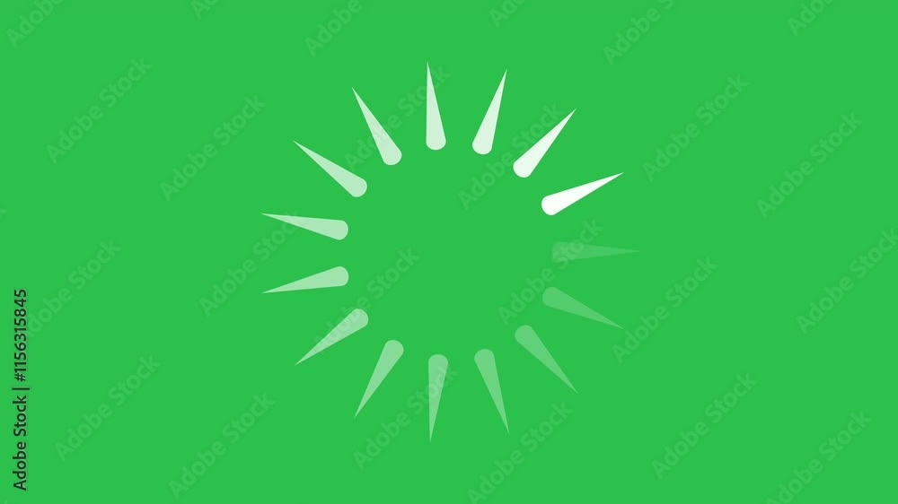 Loading graphic effect on green screen background motion graphic effects. Loading graphic effect on green screen background motion graphic effects.