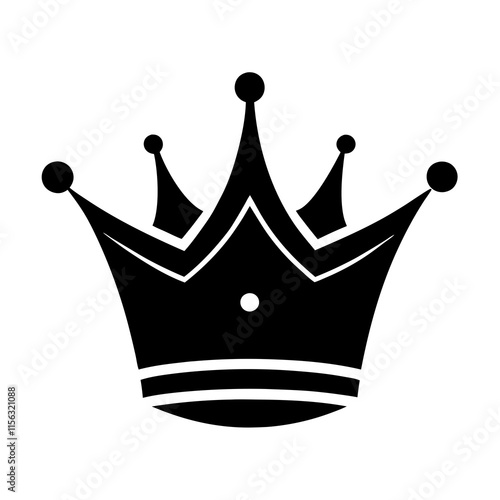 Crown icon. Crown. Icon. vector