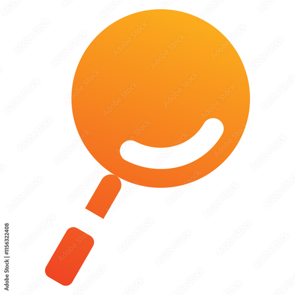 Magnifying Glass icon element for design Magnifying Glass icon element for design