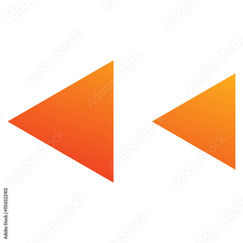 Free Download back icon element for design - GFXLoad
