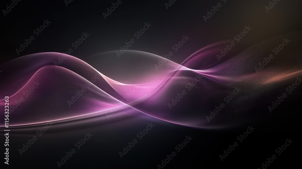 Abstract Purple and Pink Wave Background Elegant Swirling Lines Design for Modern Technology, Website, and Presentation. Abstract Purple and Pink Wave Background Elegant Swirling Lines Design for Modern Technology, Website, and Presentation.