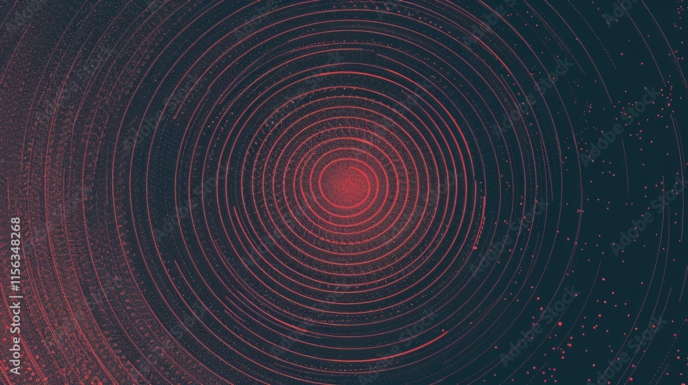 Abstract circular pattern with concentric lines and a gradient background. Abstract circular pattern with concentric lines and a gradient background.