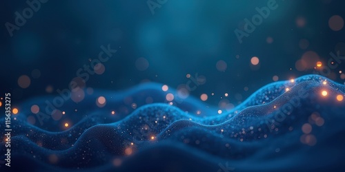 Abstract Particle Flow Wave - Dynamic Motion with Vibrant Colors and Modern Design for Digital Marketing photo