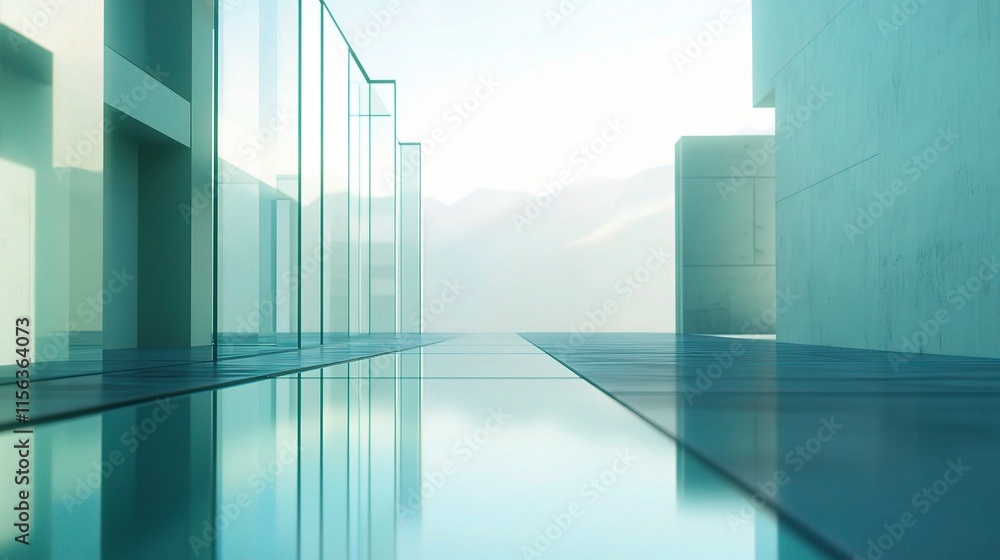 Modern Business Space with Glass Walls and Minimalist Design Modern Business Space with Glass Walls and Minimalist Design