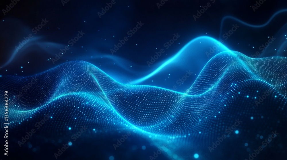 Abstract Digital Wave Design Abstract Digital Wave Design