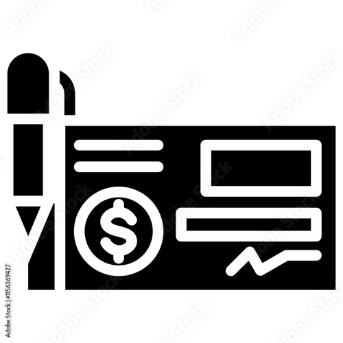 Bank Check Icon