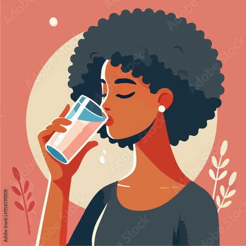 a tanned girl spend her time on holiday 