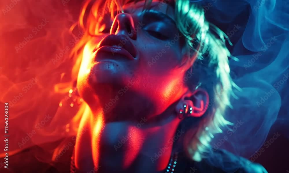 A stylized portrait of a person with dramatic lighting and expressive features. A stylized portrait of a person with dramatic lighting and expressive features.