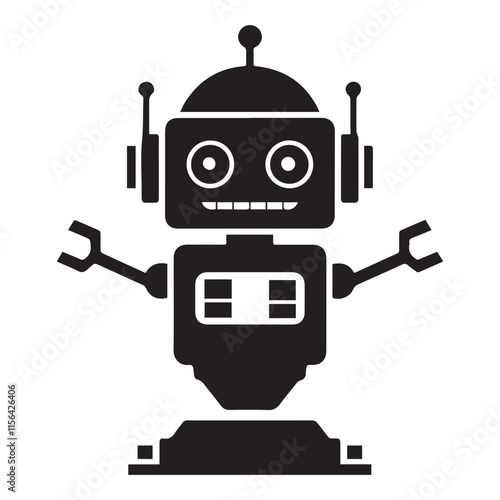 robot vector icon