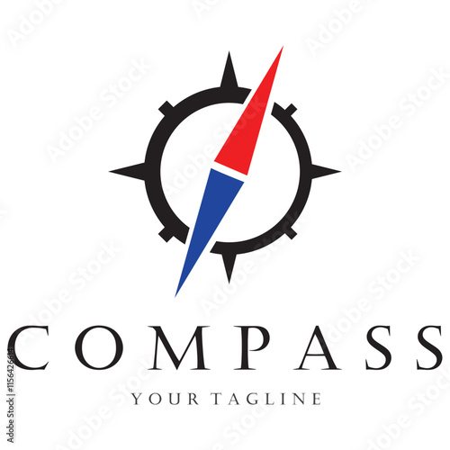 compass icon isolated on background.modern flat compass pictogram,business,marketing,internet concept.trendy simple vector symbol for websitedesign or button to mobile app.logo illustration.