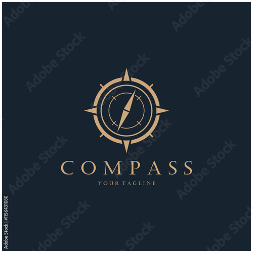 compass icon isolated on background.modern flat compass pictogram,business,marketing,internet concept.trendy simple vector symbol for websitedesign or button to mobile app.logo illustration.