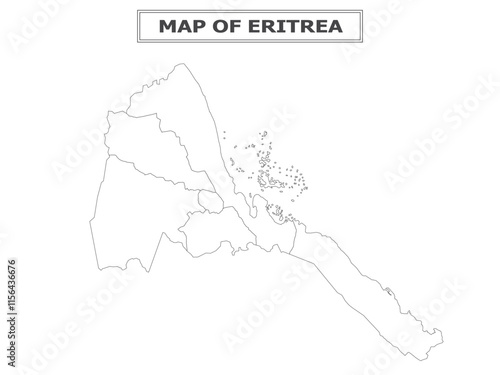 African Countries Geography Political map. Political map of country with capital, province or state capital, major cities and town.