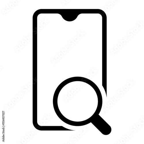 search glyph icon