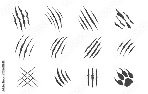 Claw scratches svg, Claw svg, Tiger claw svg, Claw scratches silhouette, Claw mark silhouette, Claw silhouette, Tiger, Cat, Beer claw silhouette, Claw marks svg.