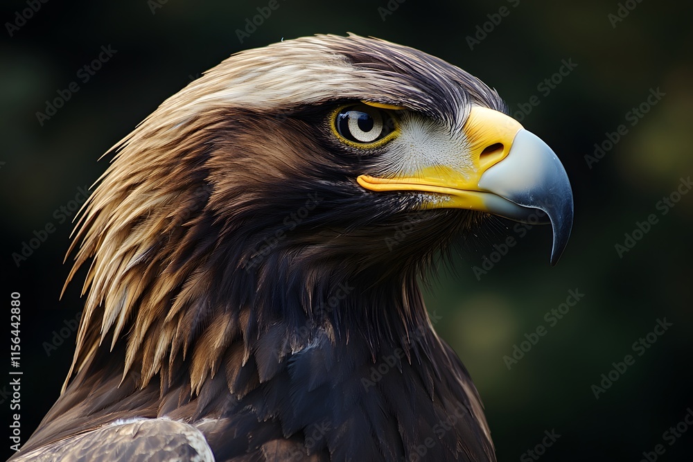 Fototapeta premium Majestic Golden Eagle Portrait