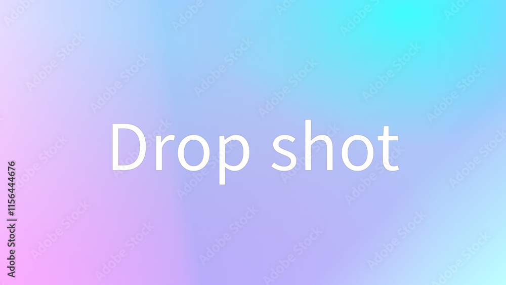 Drop shot のグラデーション背景イラスト Drop shot のグラデーション背景イラスト