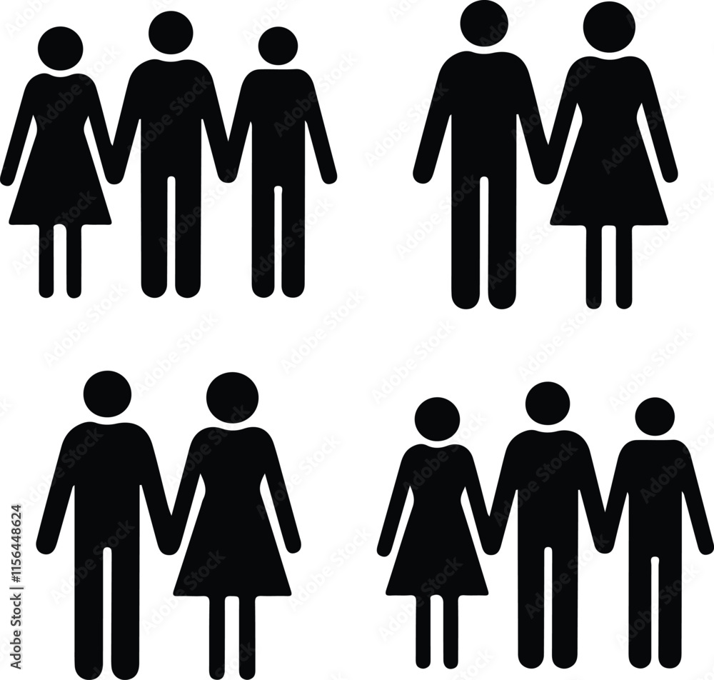 pictogram people design, vector illustration eps10 graphic flat style pictogram people design, vector illustration eps10 graphic flat style