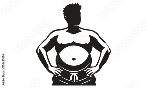 Dad Bod Vector art