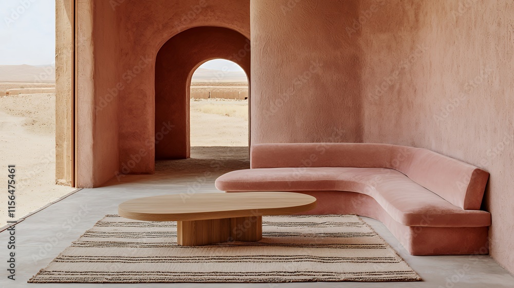 Serene Desert Oasis: Modern Architecture and Interior Design Serene Desert Oasis: Modern Architecture and Interior Design