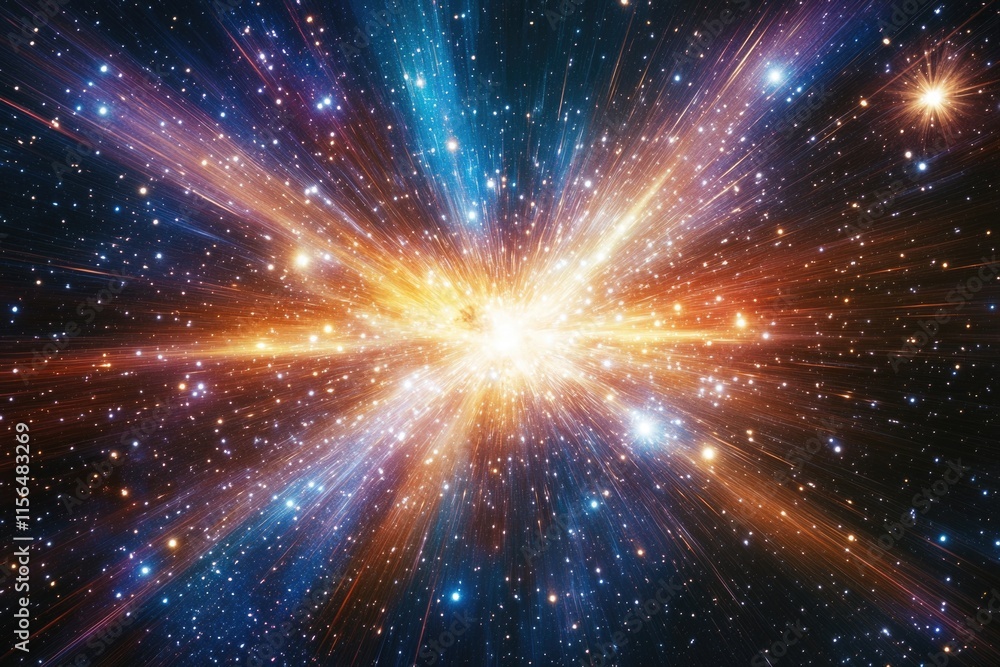 Obraz premium Star Filled Night Sky