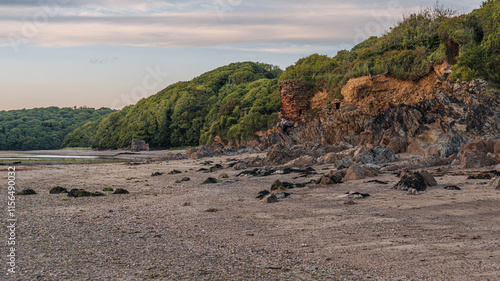 Wonwell Beach, Devon, England, UK photo