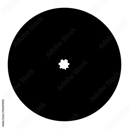 Smooth round shape, perfect symmetry, offering a clean and simple form ideal for various designs and representations.