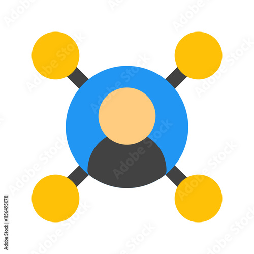 affiliate flat icon