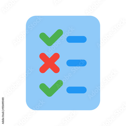 survey flat icon