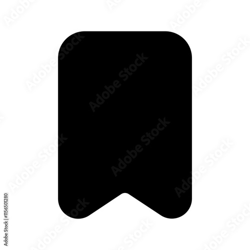 bookmark glyph icon