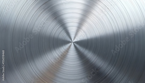 metallic lustrous background with illusion creating dark and bright pattern, metallic texture with concentric circles