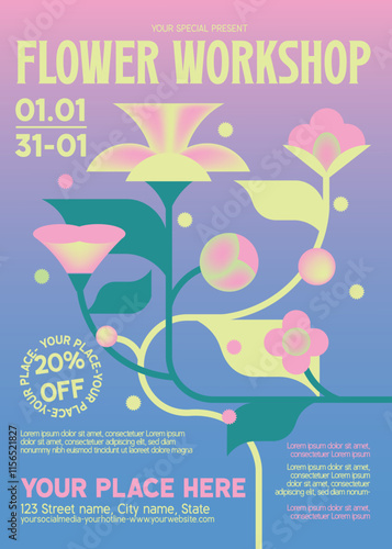 Flower Workshop Flyer